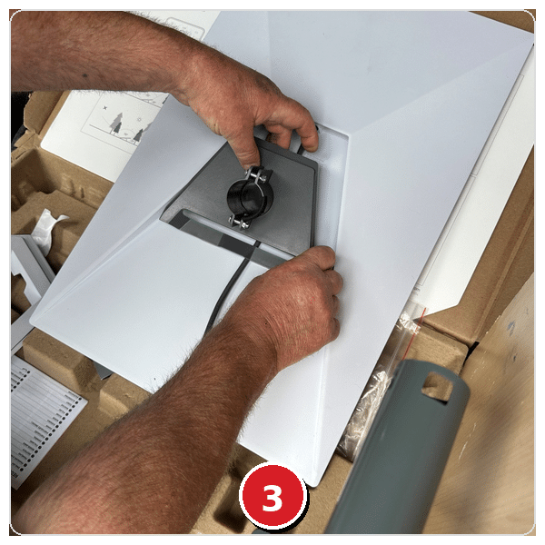 The starlink installation step 3