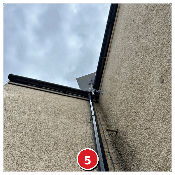 The starlink installation step 5